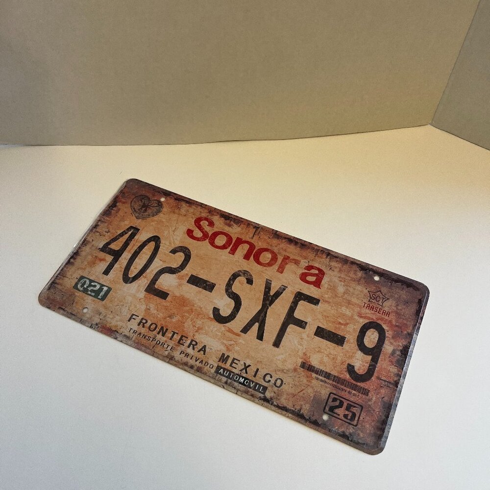 Vintage Metal Sign (6X12 Inches) - Perfect for Decorating Your Space